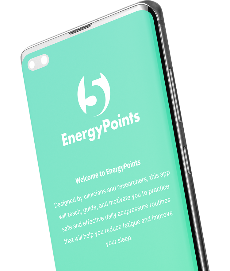 Image of phone with EnergyPoints App